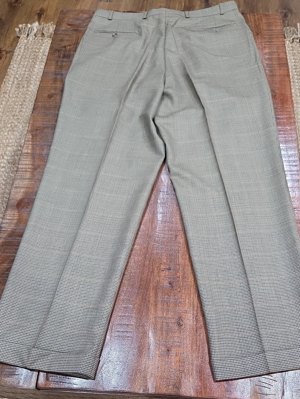 Polo University By Ralph Lauren Wool Tweed Dress Pants